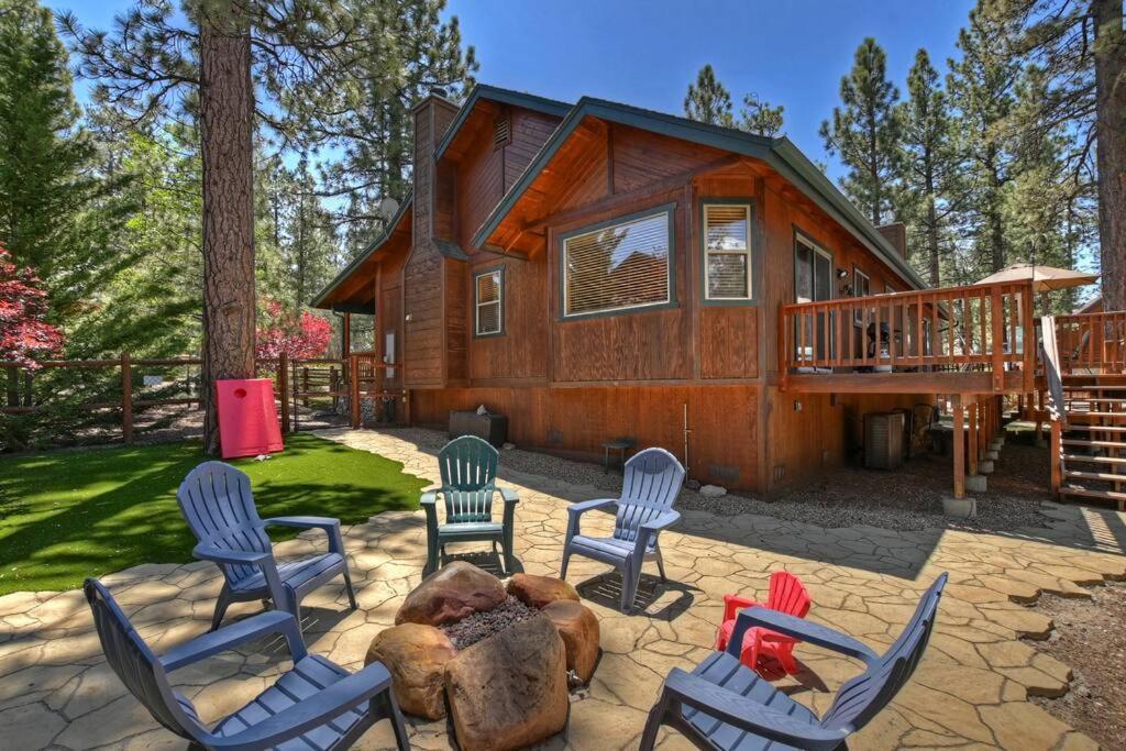 大熊湖Teakwood - 3-Br Spa, Fire Pit, Quiet, Ac, Centrally Located别墅 外观 照片